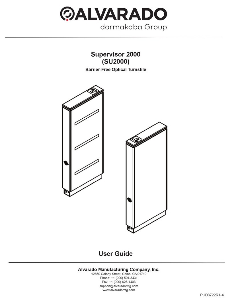Dormakaba ALVARADO Supervisor 2000 user guide
