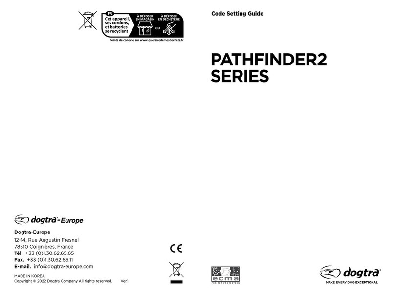 Dogtra PATHFINDER2 User instructions