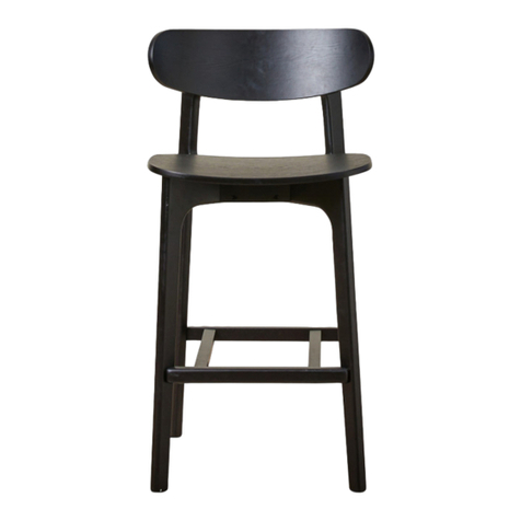 Mocka Leon Barstool User manual Mocka Leon Barstool User manual