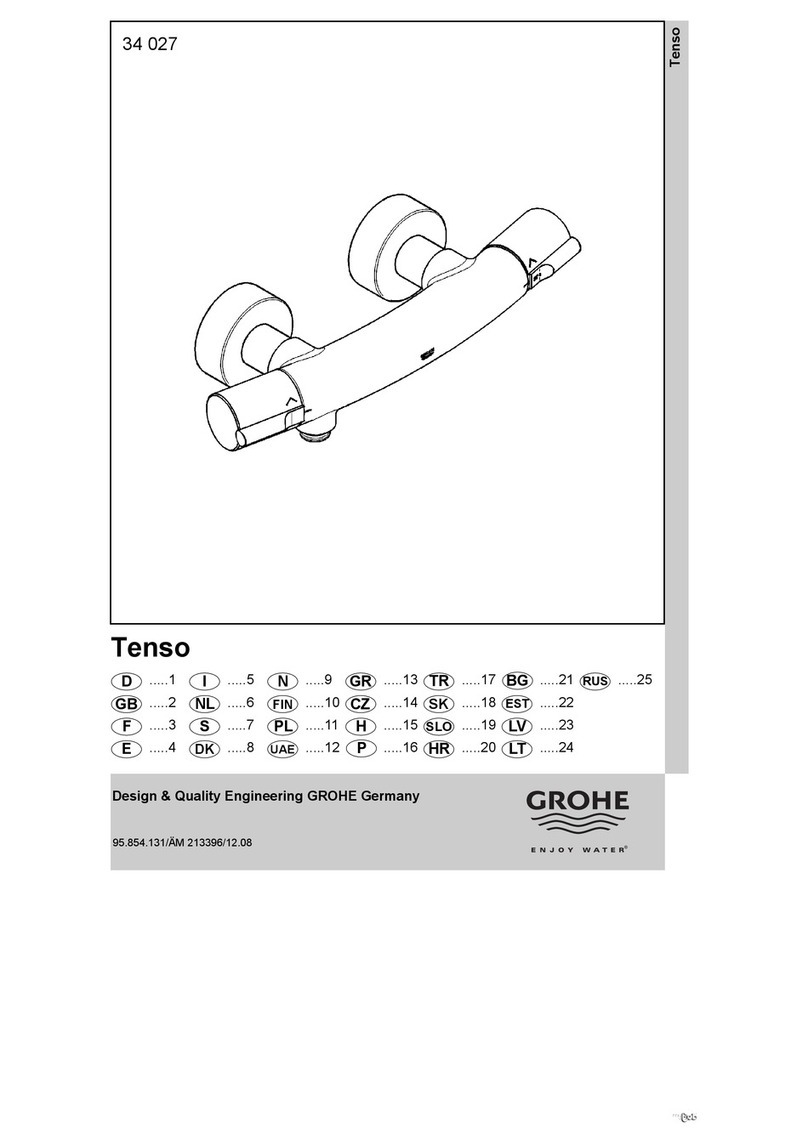 Grohe Tenso 34 027 manual
