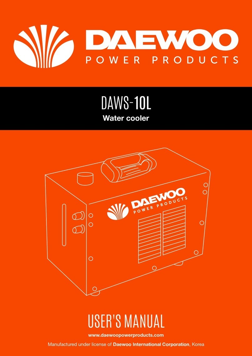 Daewoo DAWS-10L User manual
