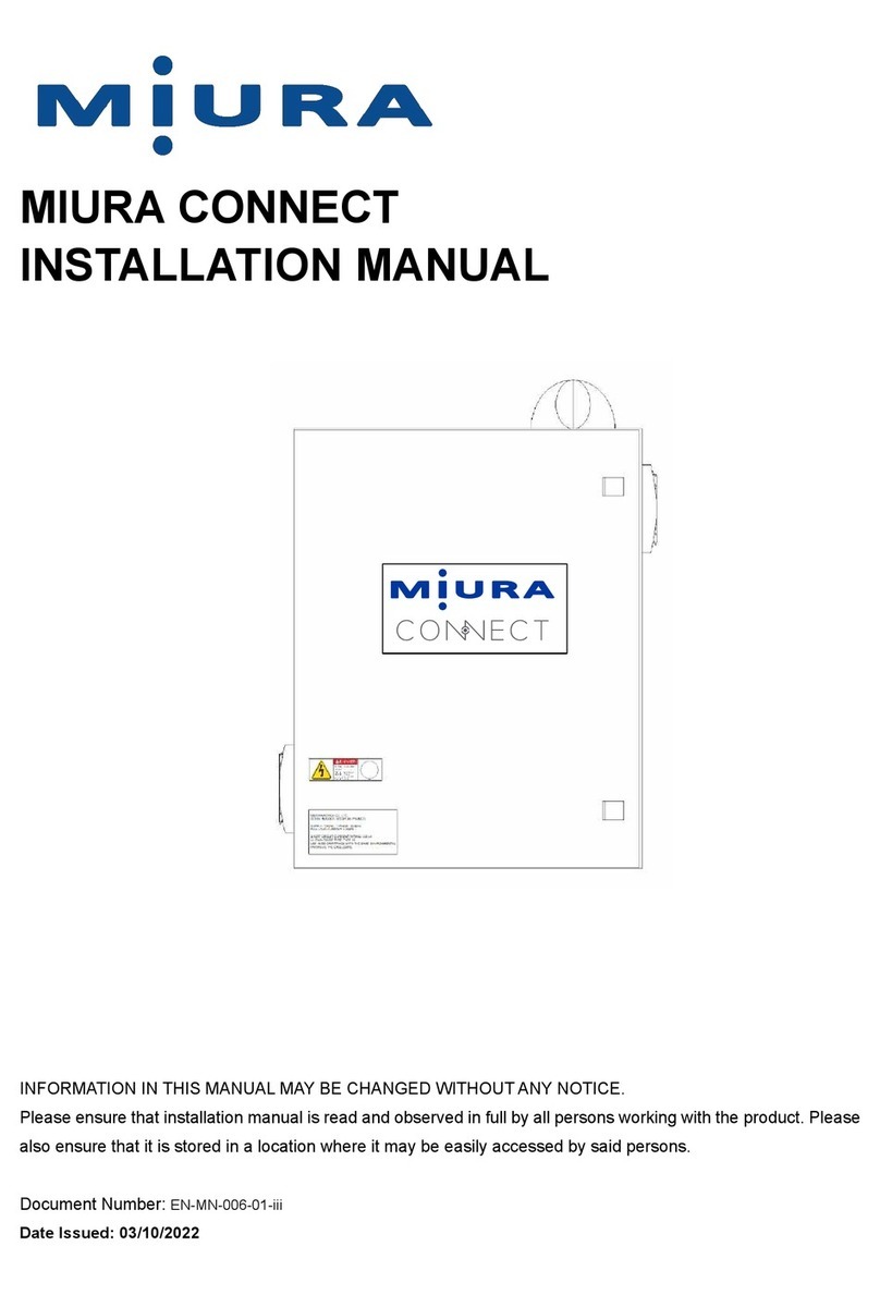 Miura CONNECT installation manual