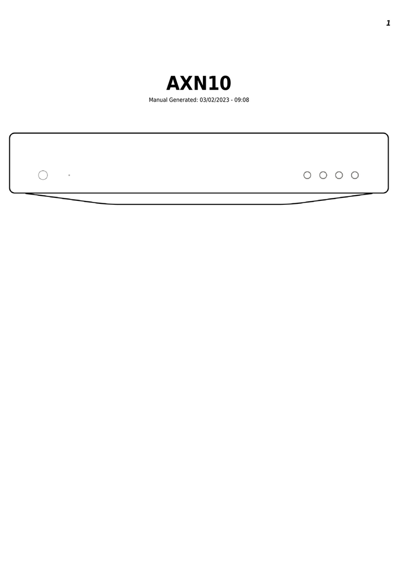 Cambridge Audio AXN10 manual