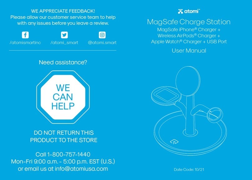 ATOMI MagSafe user manual