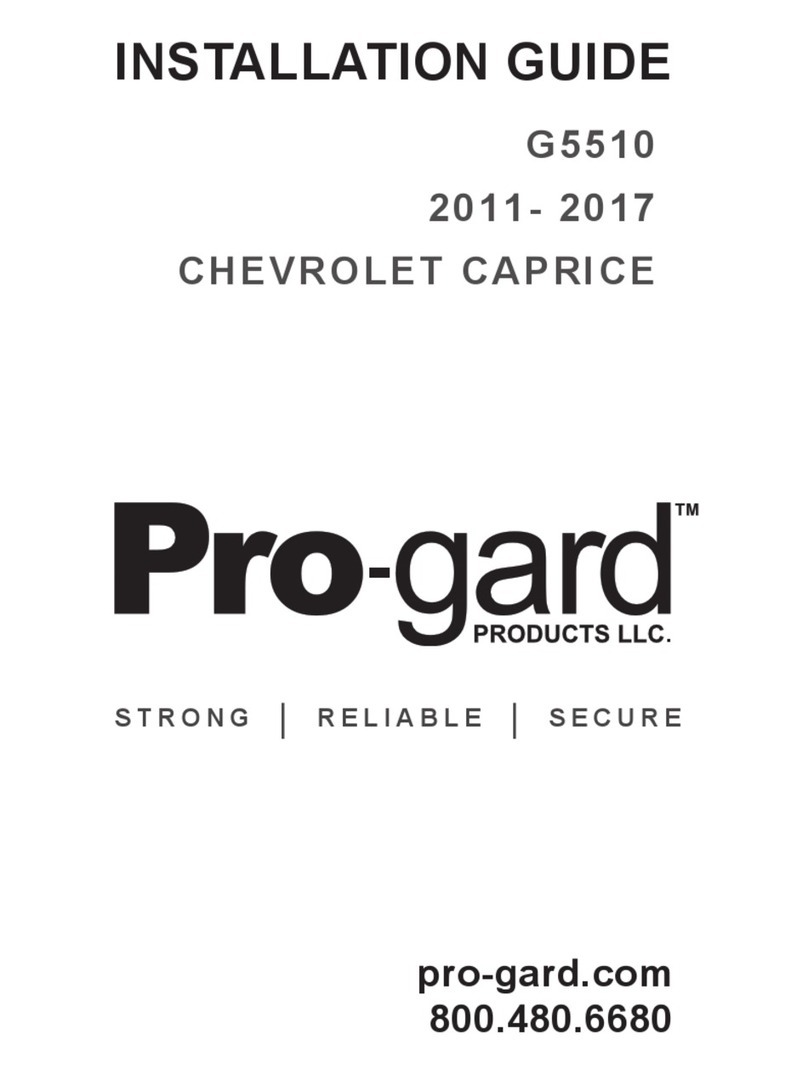 Pro-gard Products LLC. G5510 installation guide