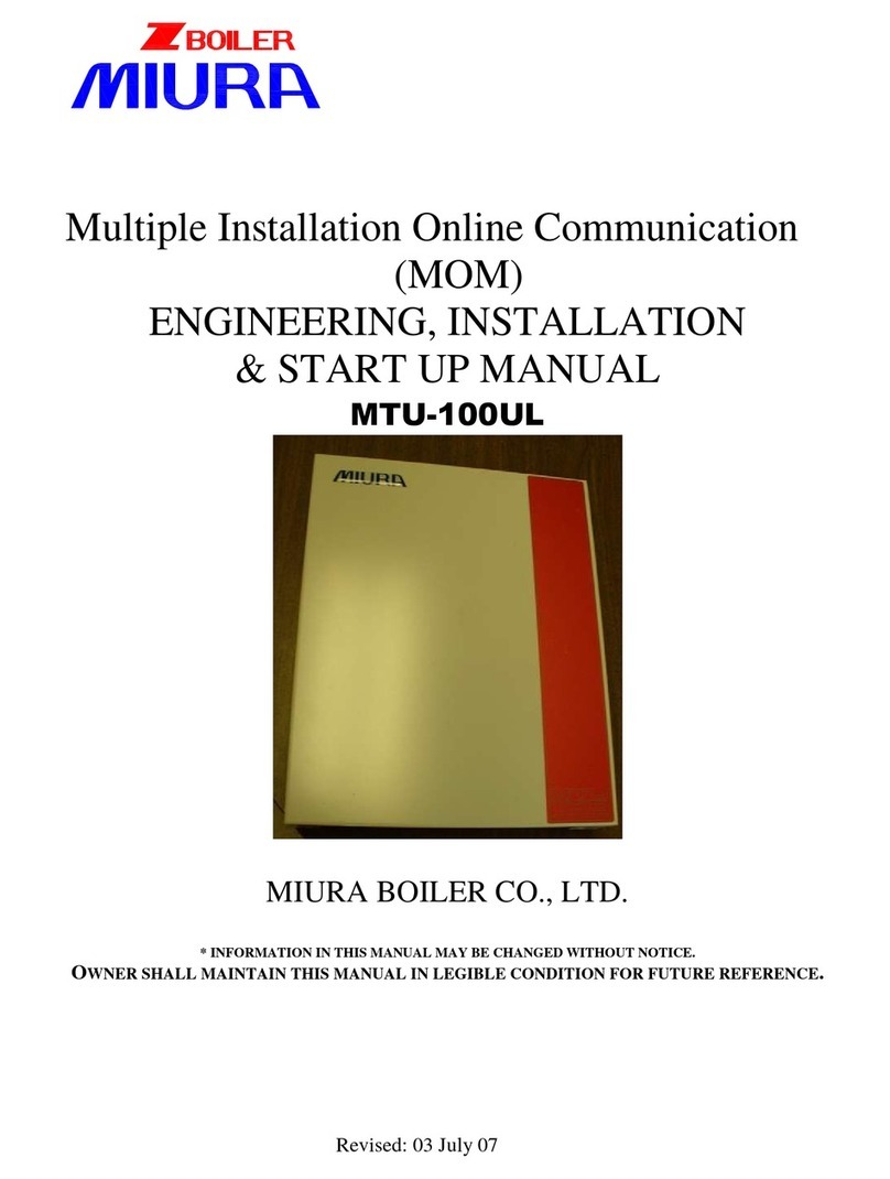 Miura MTU-100 UL Manual