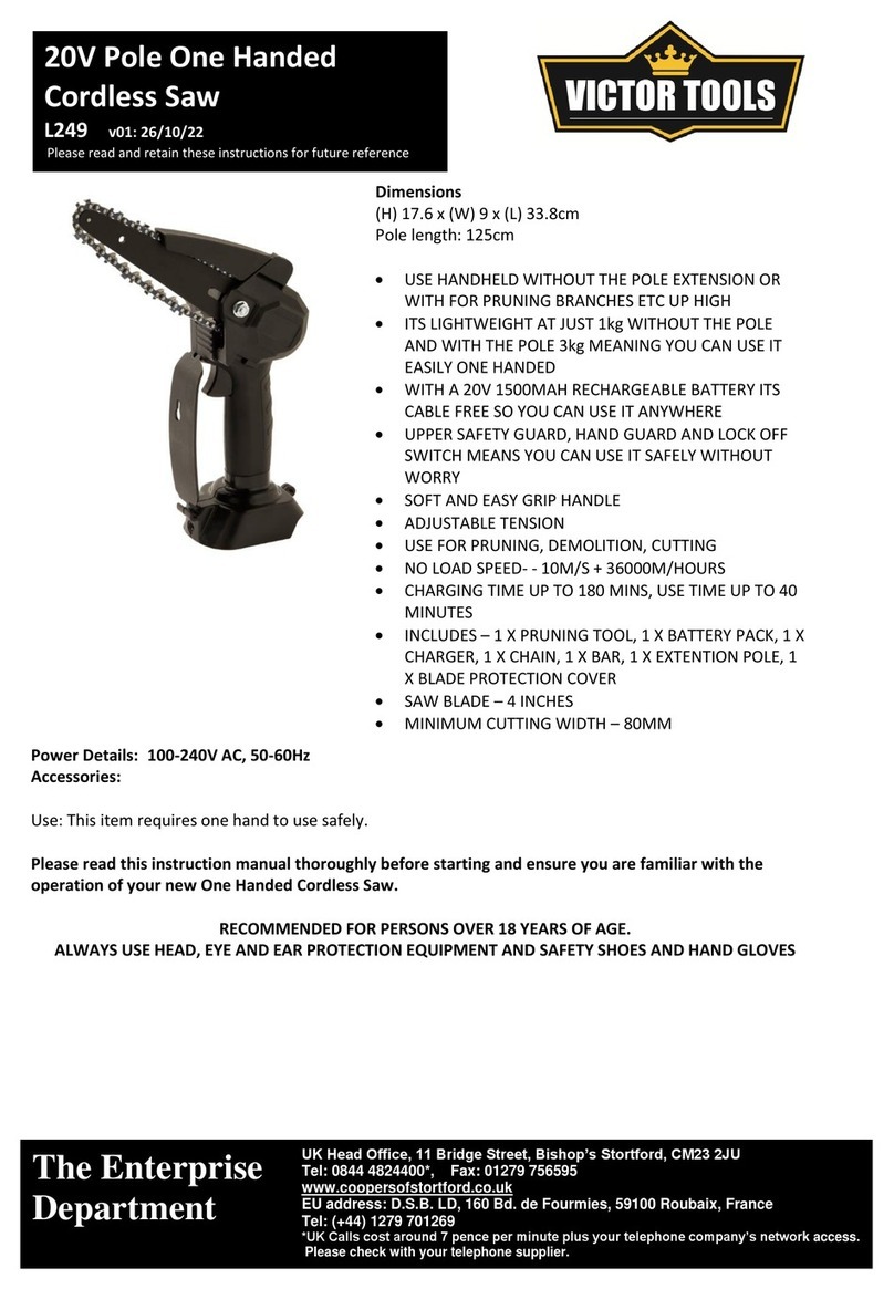 Victor Tools C100 instructions