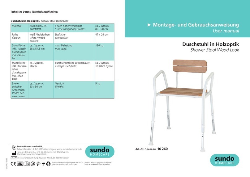 Sundo Homecare 10 260 user manual