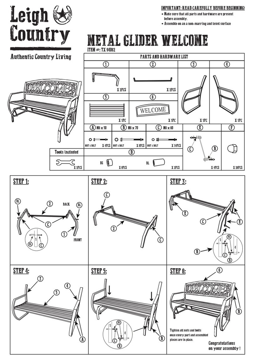 Leigh Country TX 94062 quick start guide