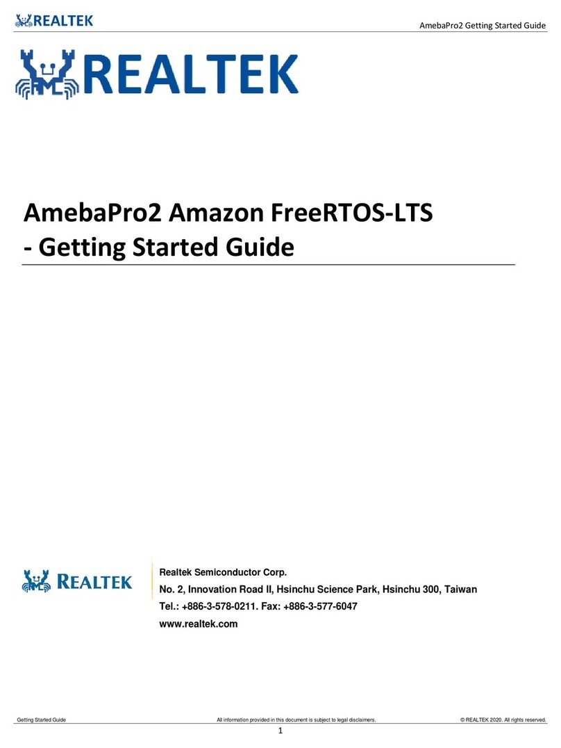 Realtek AmebaPro2 RTL8735B Getting started guide