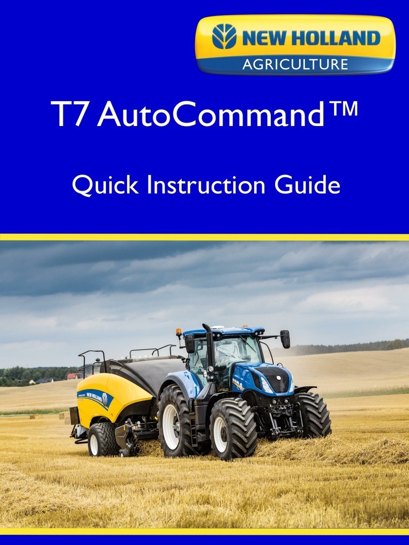 New Holland T7 AutoCommand Mounting instructions