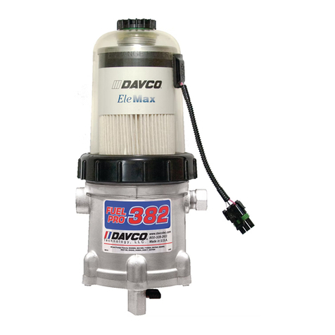 Davco fuel pro 382 Technical manual