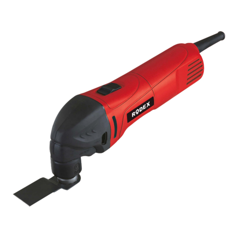 RODEX RDX137 User manual