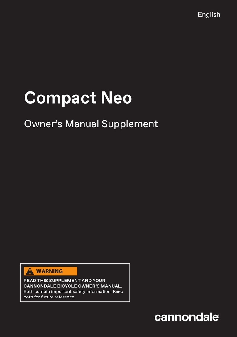 Cannondale Compact Neo Configuration guide
