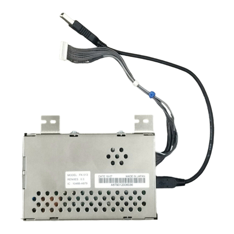 Konica Minolta FK-513 installation manual