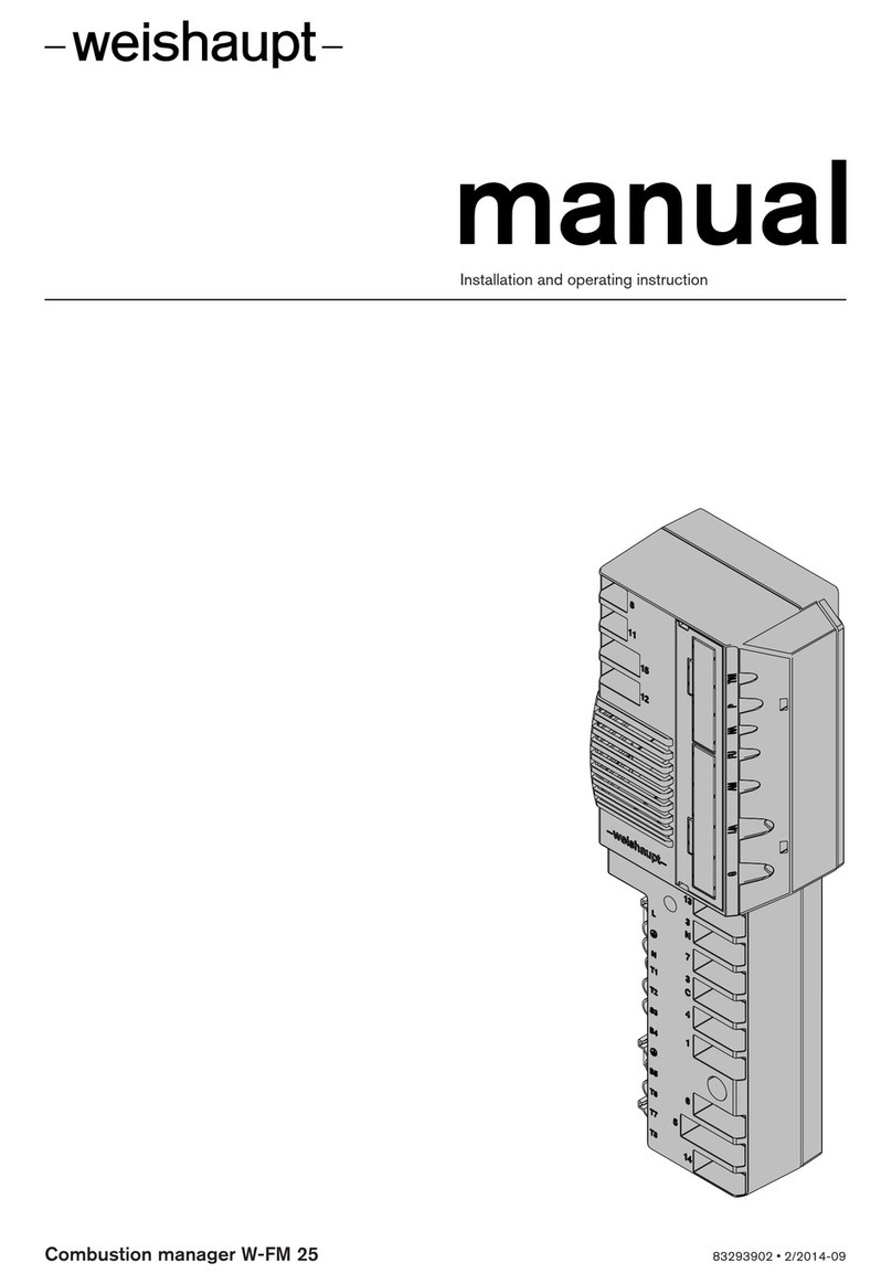 Weishaupt W-FM 25 User guide