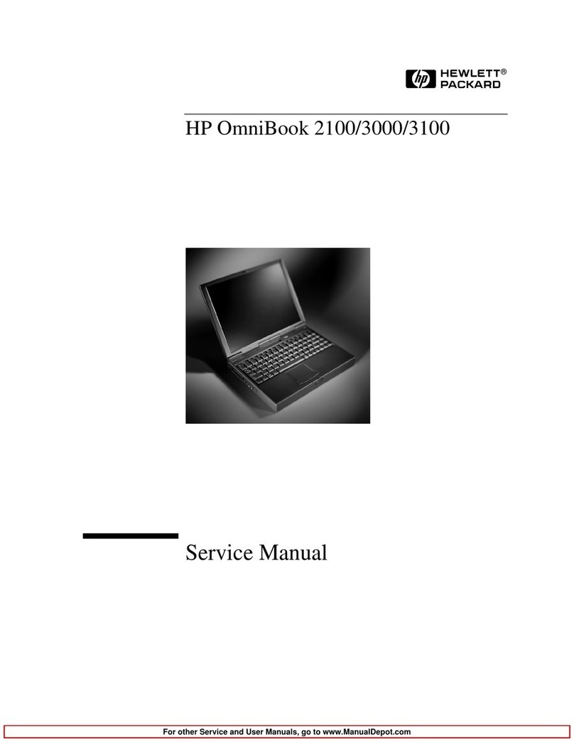 HP OmniBook 2100 User manual