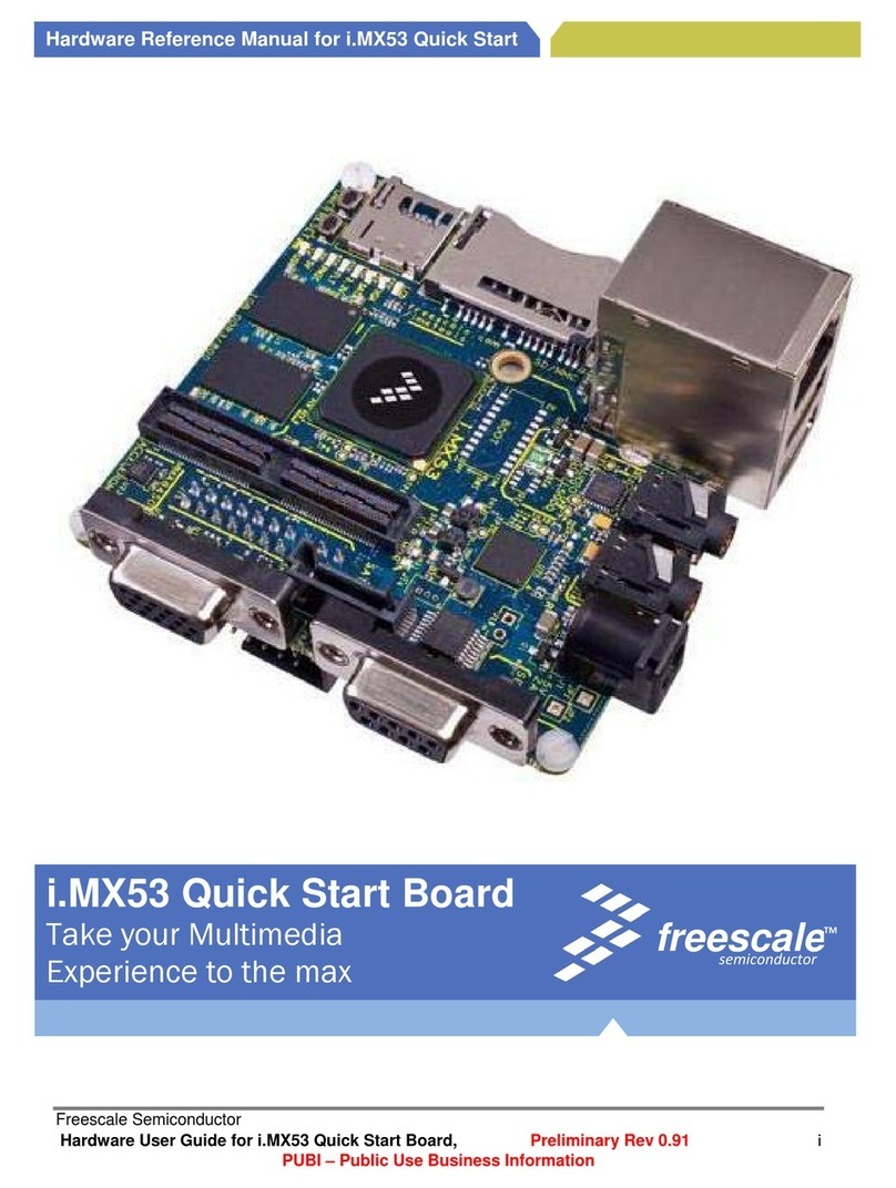Freescale Semiconductor i.MX53 SABRE User manual