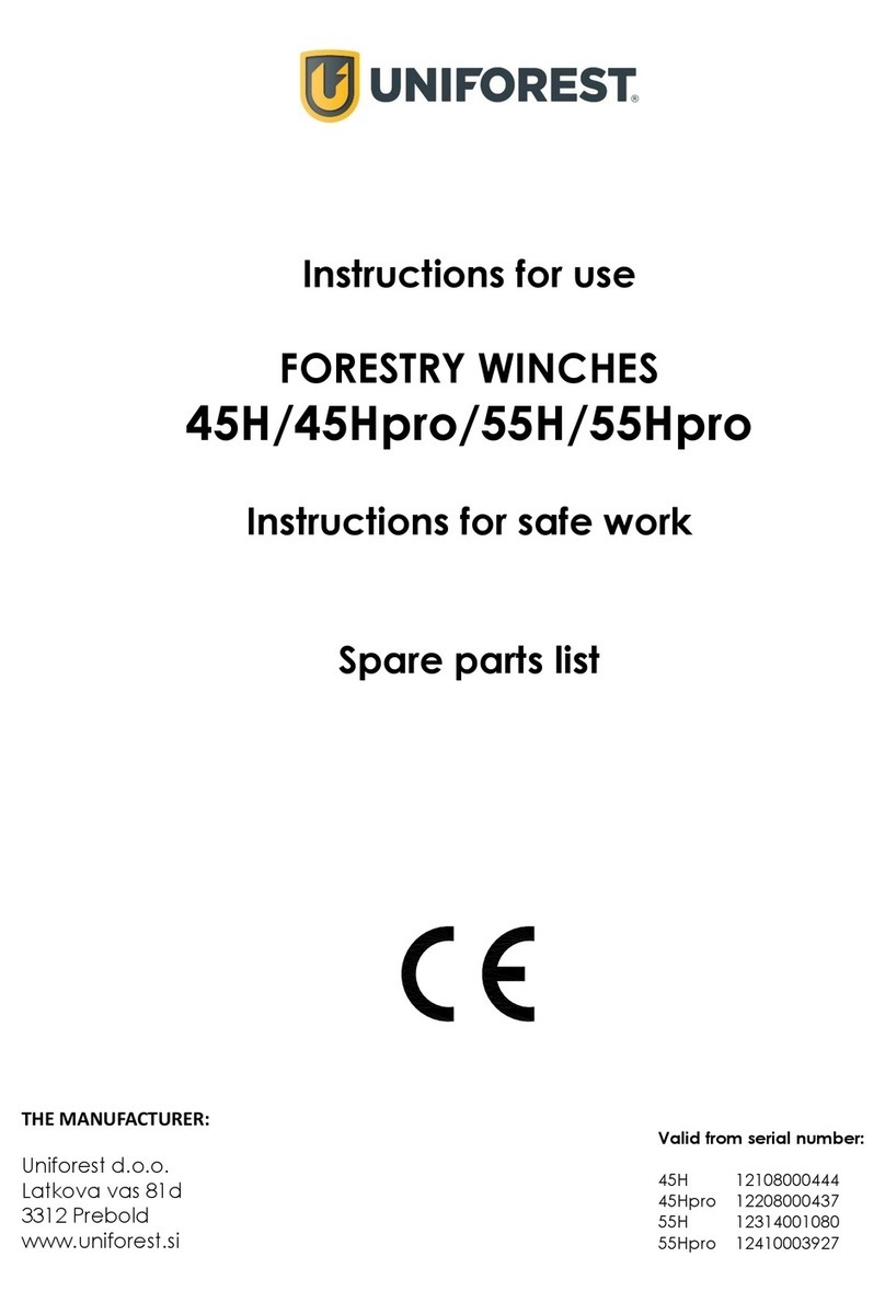 Uniforest 45H Instructions for use
