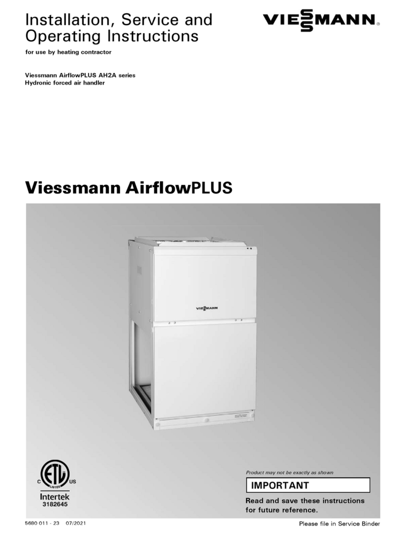 Viessmann AirflowPLUS User manual