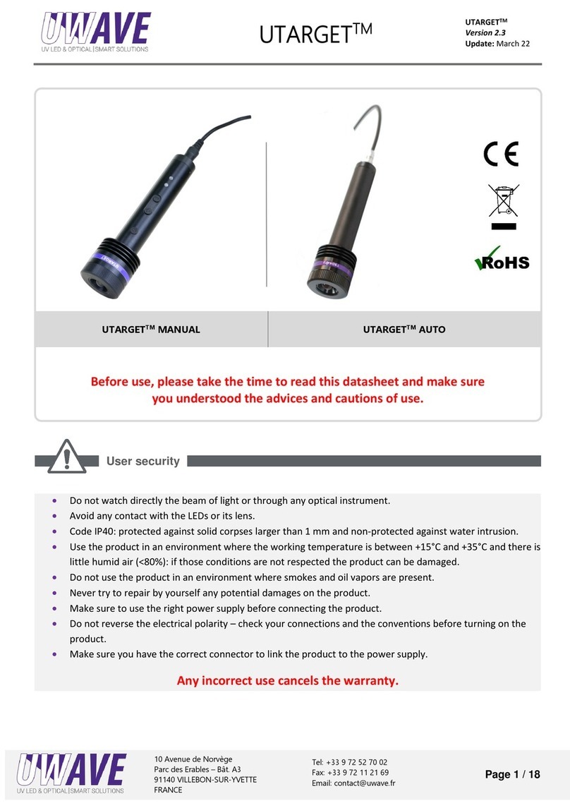 UWAVE UTARGET MANUAL User manual