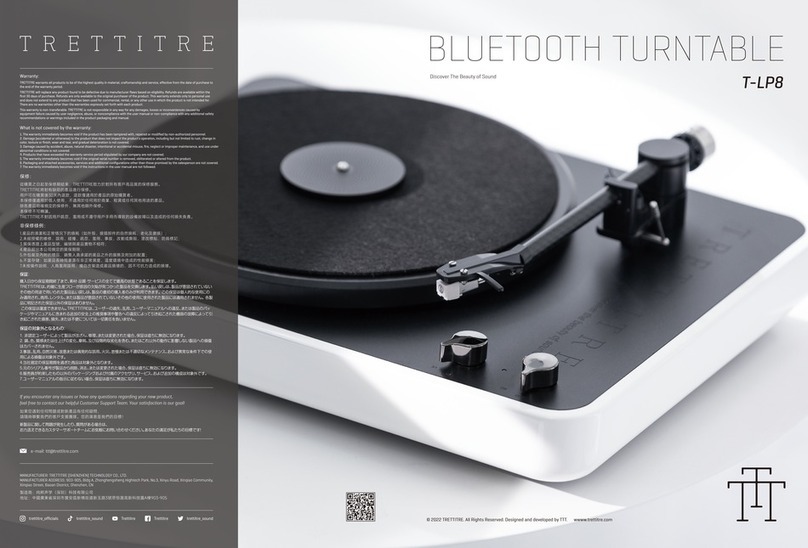 TRETTITRE T-LP8 user manual