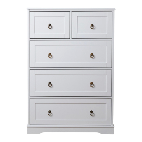 Mocka Hamptons Tallboy User manual Mocka Hamptons Tallboy User manual