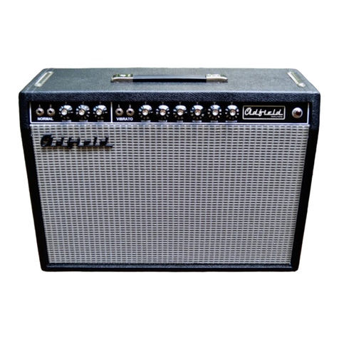Oldfield Amplifiers Club D'Lux Classic 6420C user guide