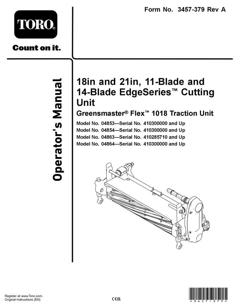 Toro Greensmaster Flex 04853 User manual