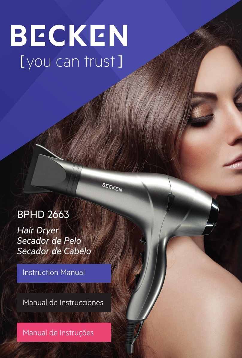 Becken BPHD 2663 User manual