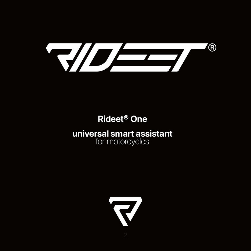 Rideet One manual