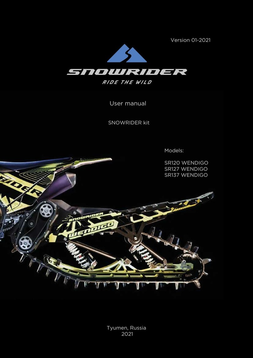 Snowrider SR120 WENDIGO user manual