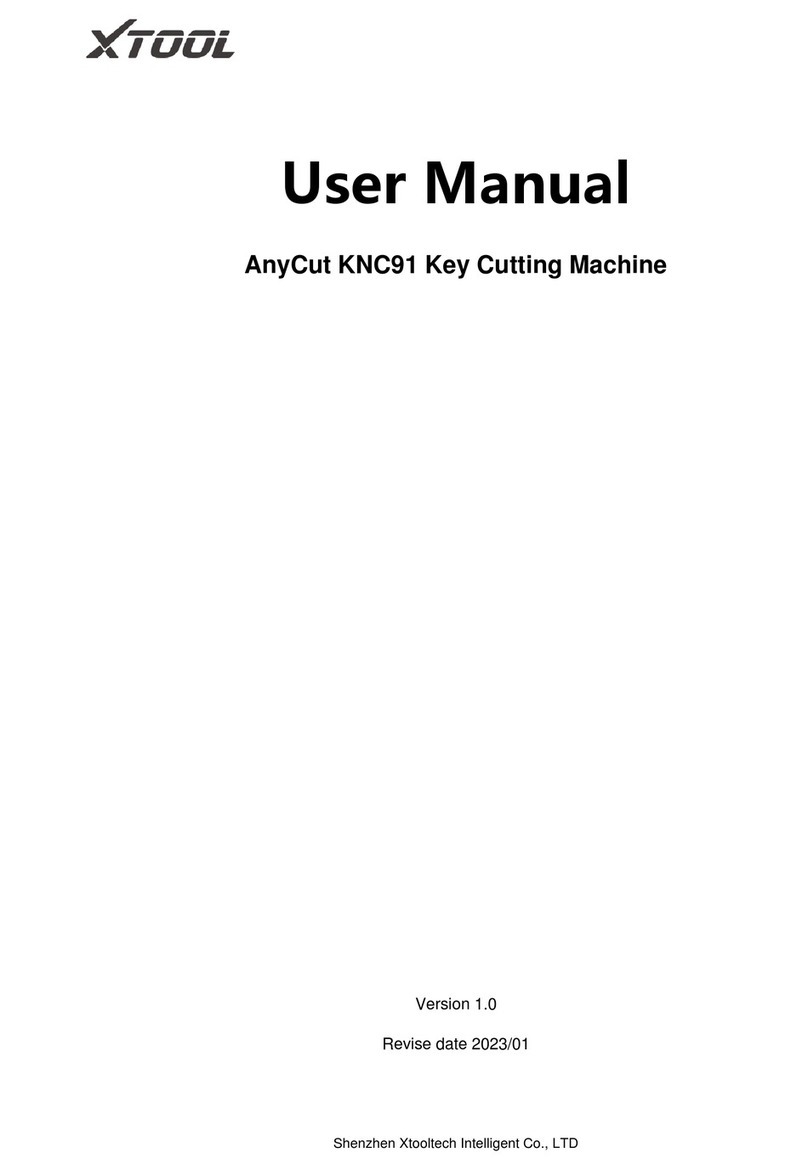 Xtool AnyCut KNC91 User manual