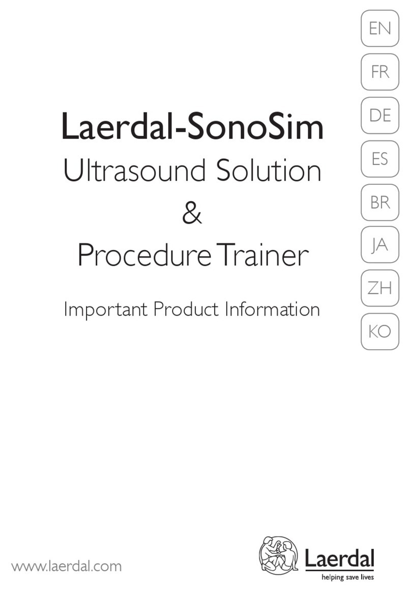 laerdal Laerdal-SonoSim Important product information laerdal Laerdal-SonoSim Important product information
