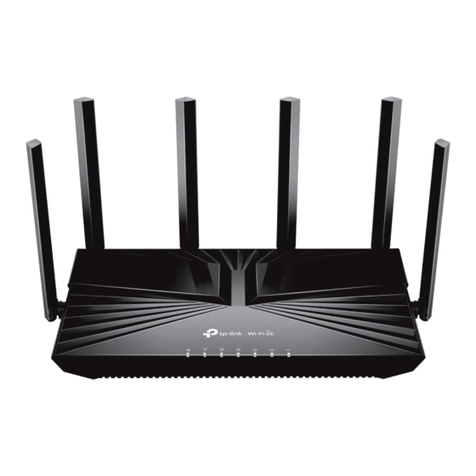 TP-Link AXE5400 Quick installation guide