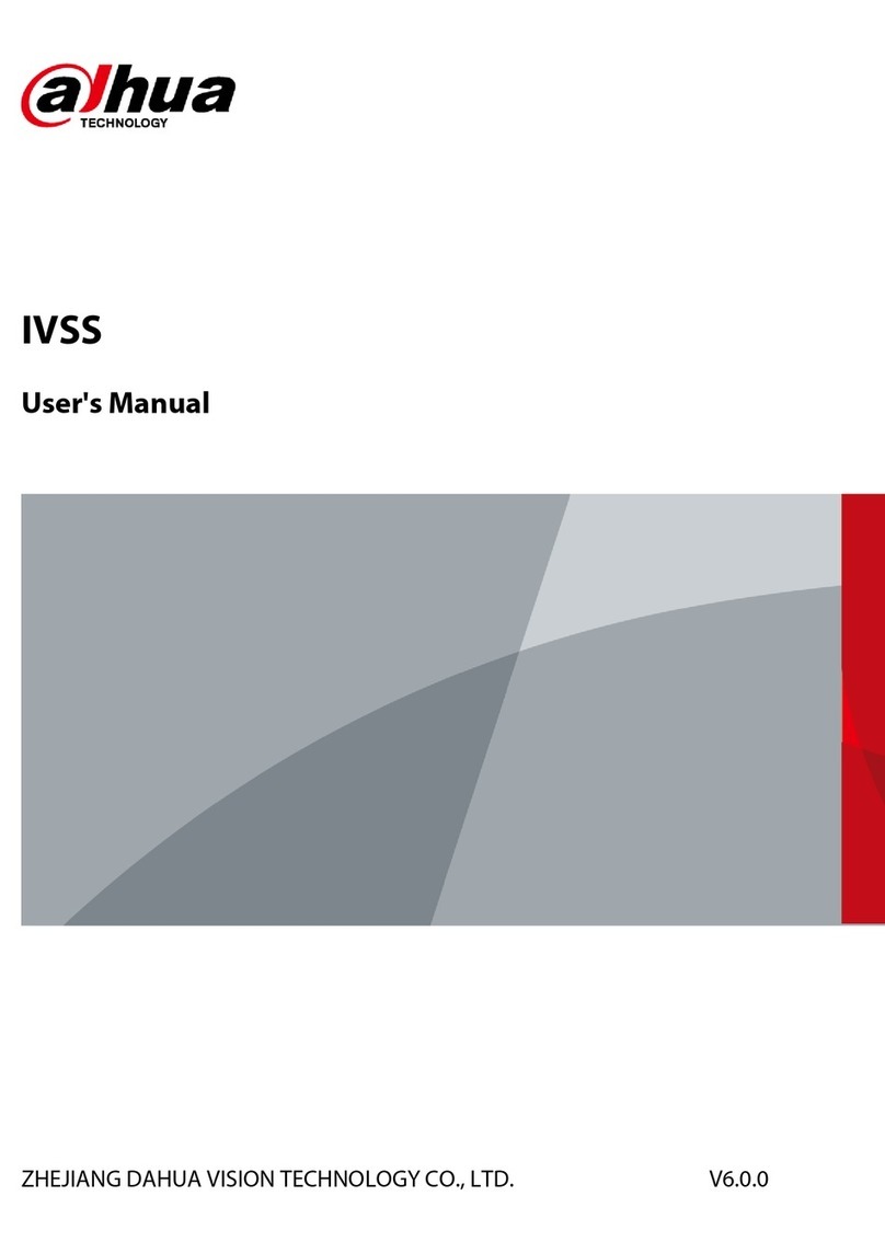 Dahua Technology IVSS User manual