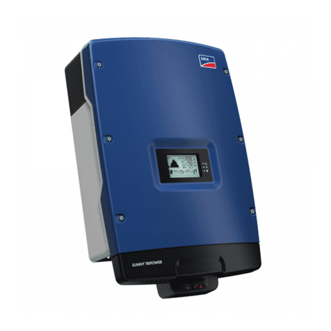 SMA SUNNY TRIPOWER 5000TL User manual SMA SUNNY TRIPOWER 5000TL User manual