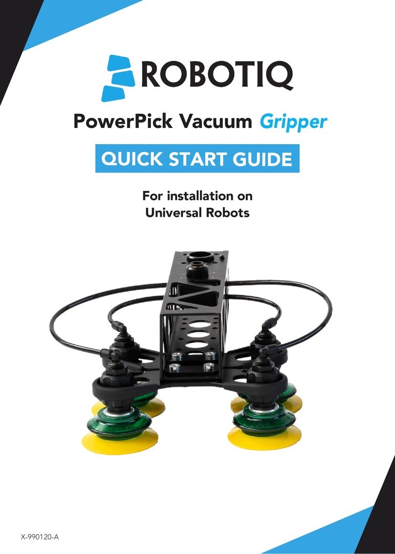 ROBOTIQ PowerPick Vacuum Gripper User manual