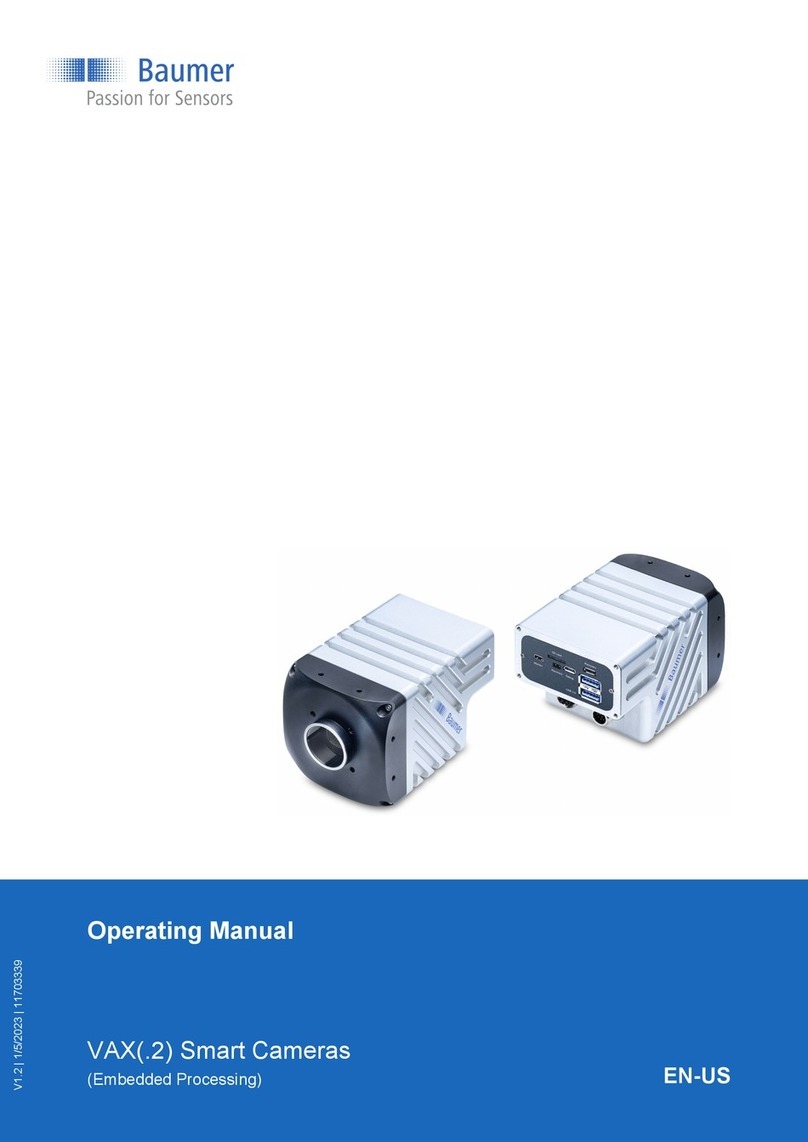 Baumer VAX Series operating manual