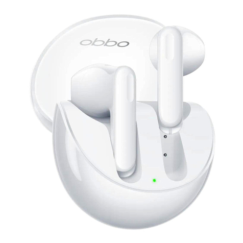 Oppo Enco Air3 quick start guide