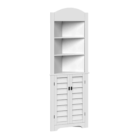 RiverRidge Brookfield Tall Corner Cabinet User manual