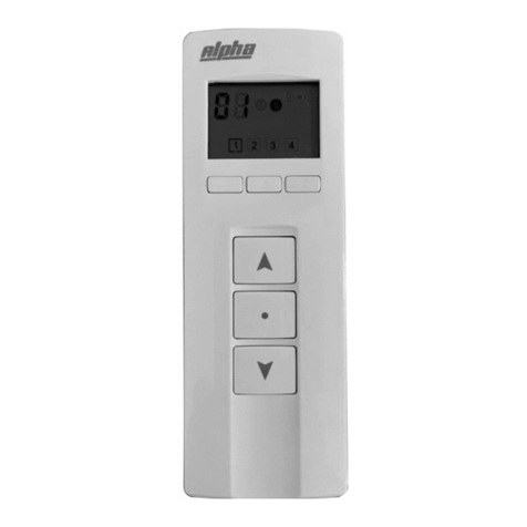 Alpha RE301 Series instructions