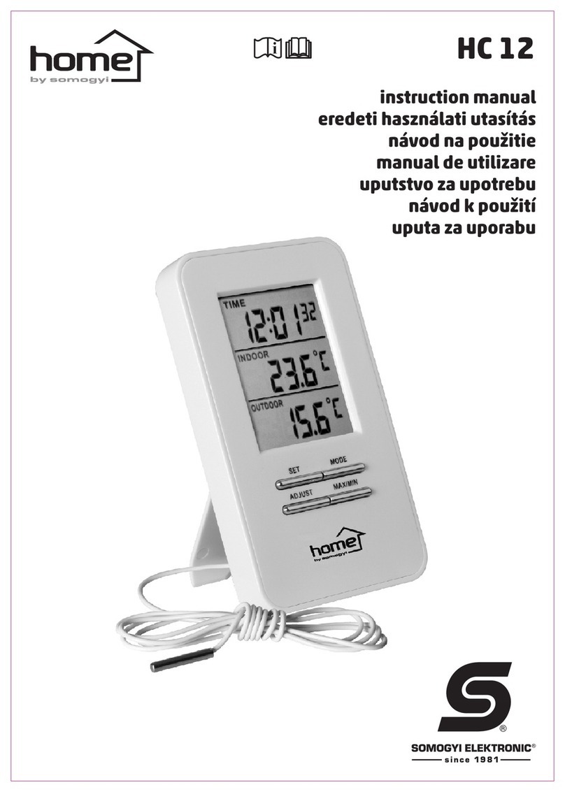 Somogyi home HC 12 instruction manual