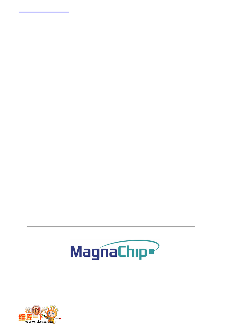 MagnaChip MC80F0424 user manual