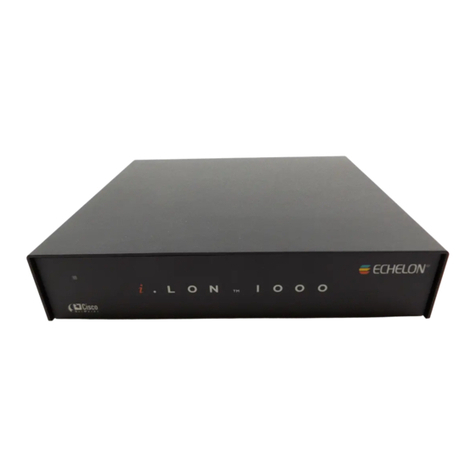 Echelon i.LON 1000 manual