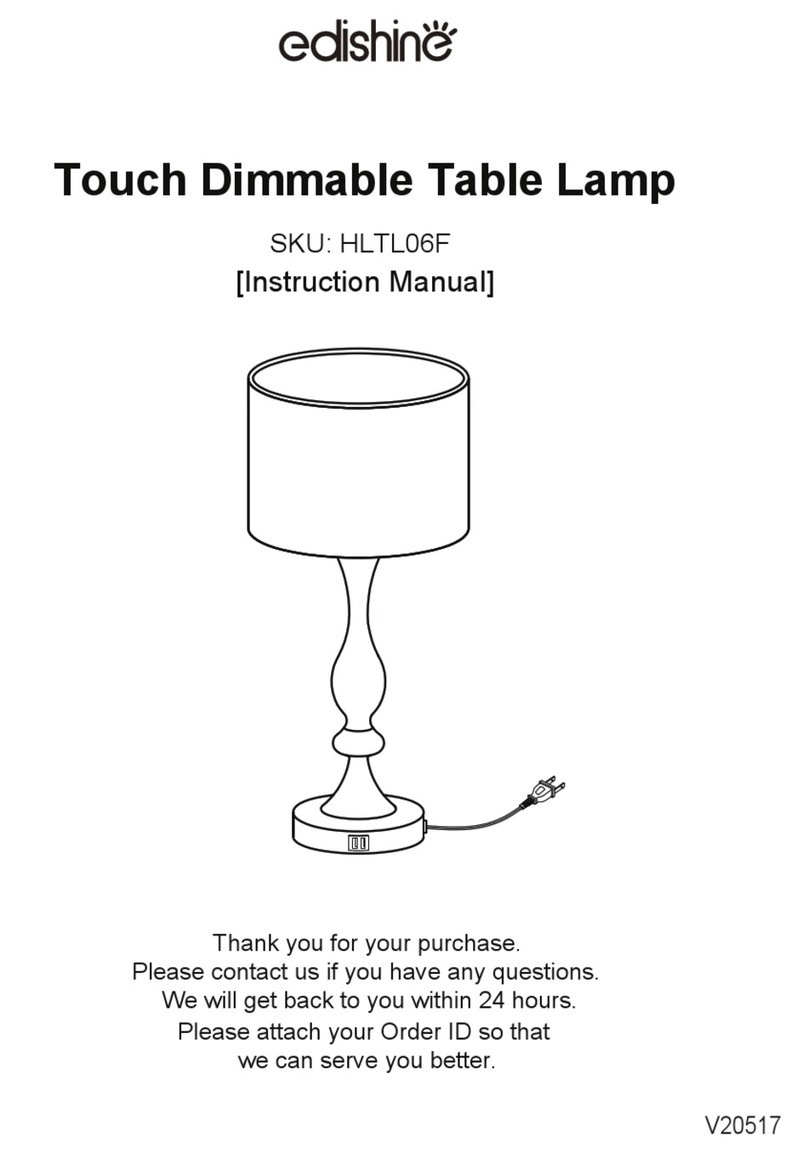 edishine HLTL06F instruction manual