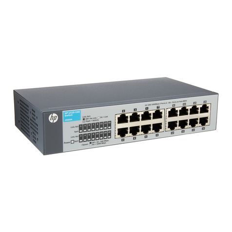 HPE 1410-16G User manual