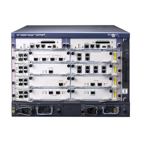 HPE FlexNetwork 6604 User manual