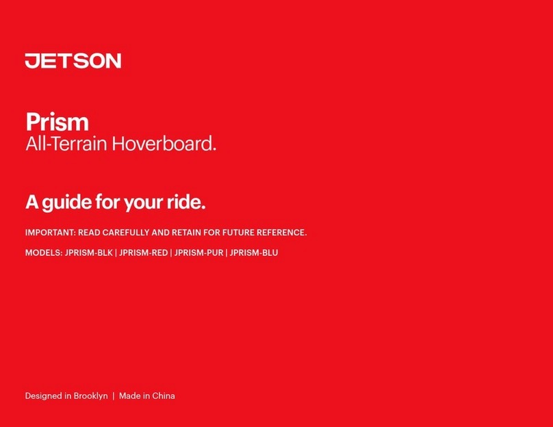 Jetson Prism JPRISM-BLK User manual