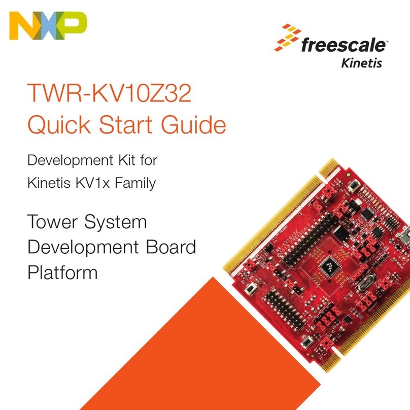 NXP Semiconductors freescale Kinetis TWR-KV10Z32 User manual